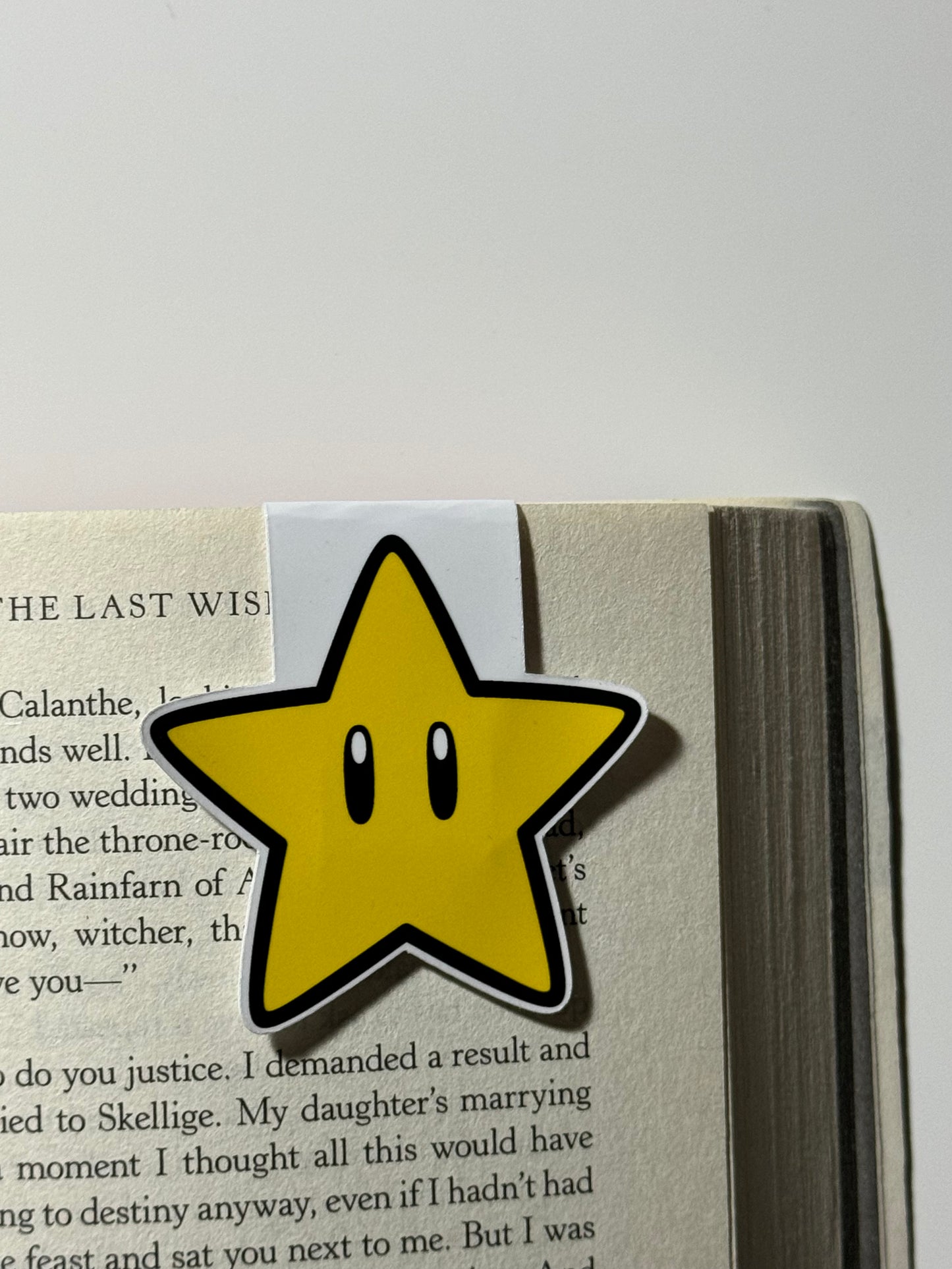 Mario Star Bookmark