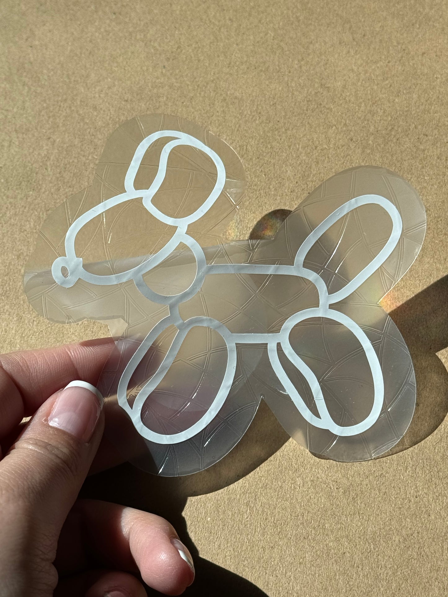 Balloon Animal Suncatcher